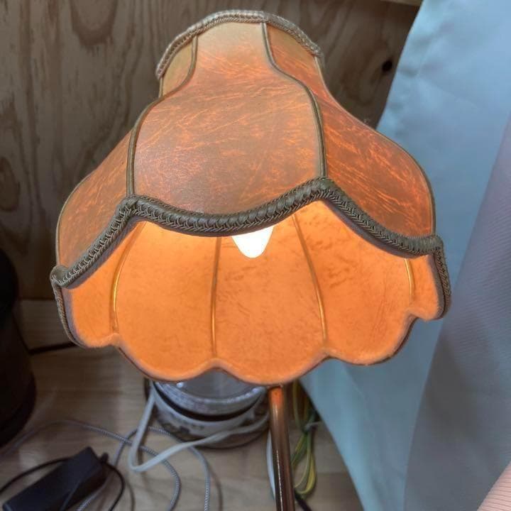 アンティーク　ランプシェード　間接照明　昭和レトロ