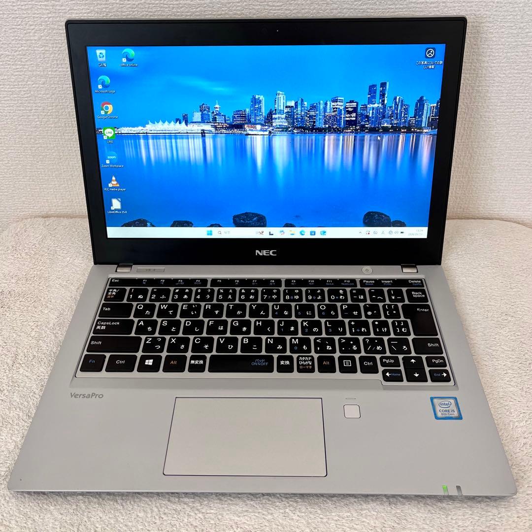 office設定済 NEC/i5第8世代/メモリ8GB/SSD128GB