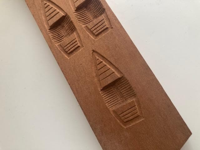 古道具　木型　舟　船　干菓子