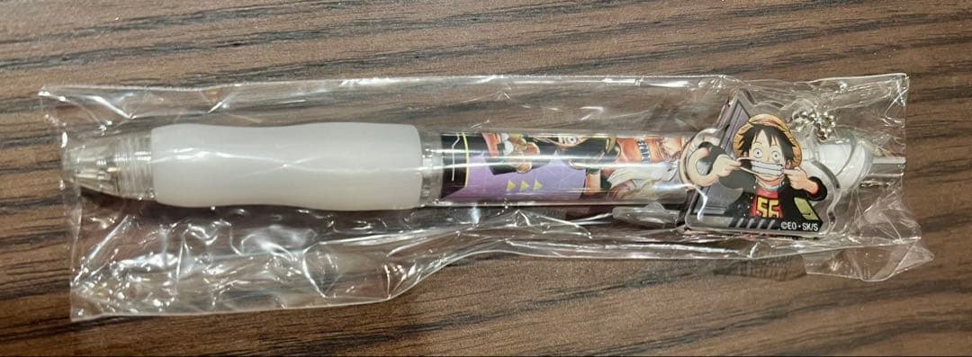 最強ジャンプ 抽プレ　当選書付きワンピース学園　非売品ボールペン