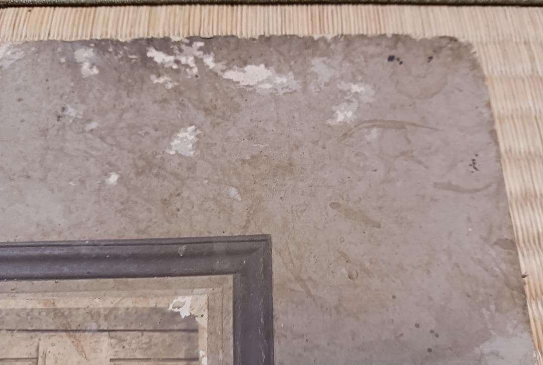 戦前 日本軍 集合写真 台紙付き 大型 軍隊写真 勲章あり 大正〜昭和初期