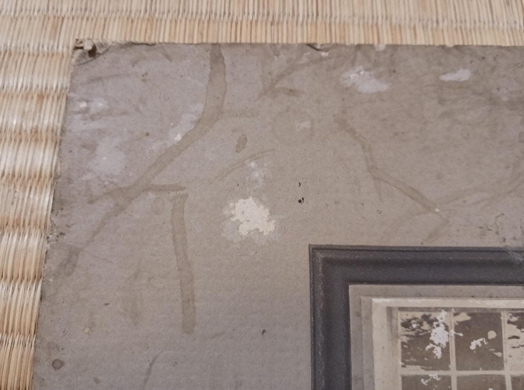 戦前 日本軍 集合写真 台紙付き 大型 軍隊写真 勲章あり 大正〜昭和初期