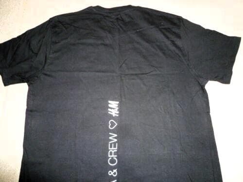 マドンナ　MADONNA & CREW ♥ 　貴重 黒 Tシャツ　Lサイズ