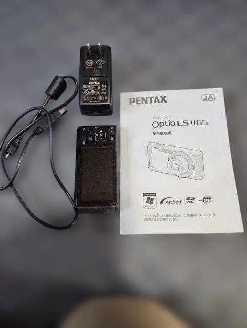 PENTAX Optio LS465 動作確認済み
