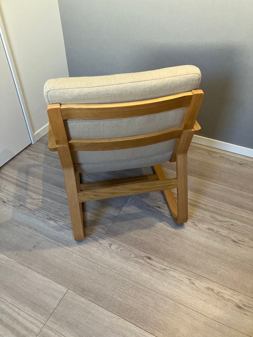 【みい】無印良品 リビングでもダイニングでもつかえるソファチェア