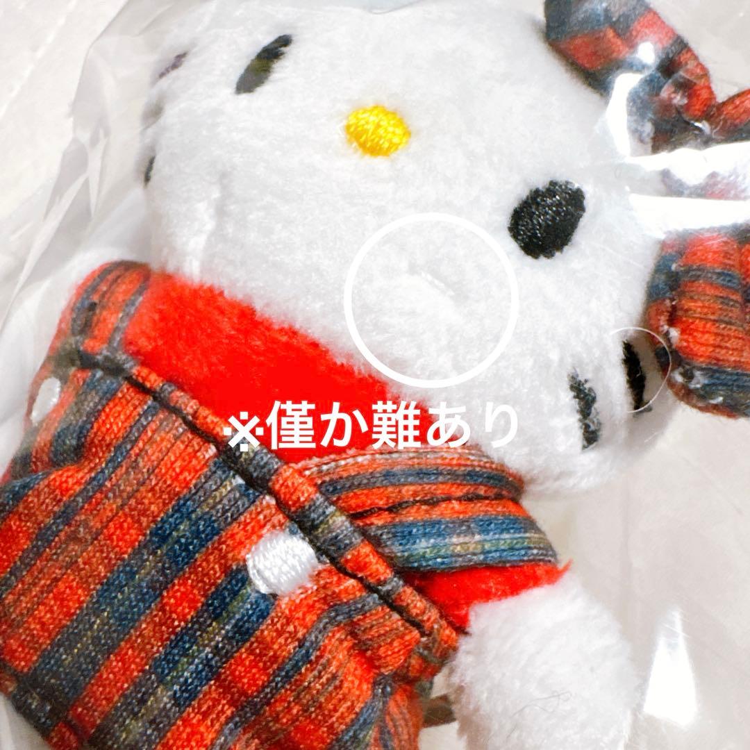 新品◇ローリーズファーム Me% キティ 赤チェック セット 完売品 カラビナ