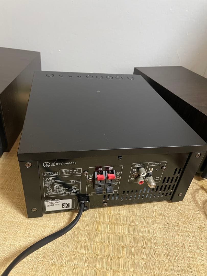 JVC ミニコンポ Bluetooth対応 CA-EXS5 2018年製