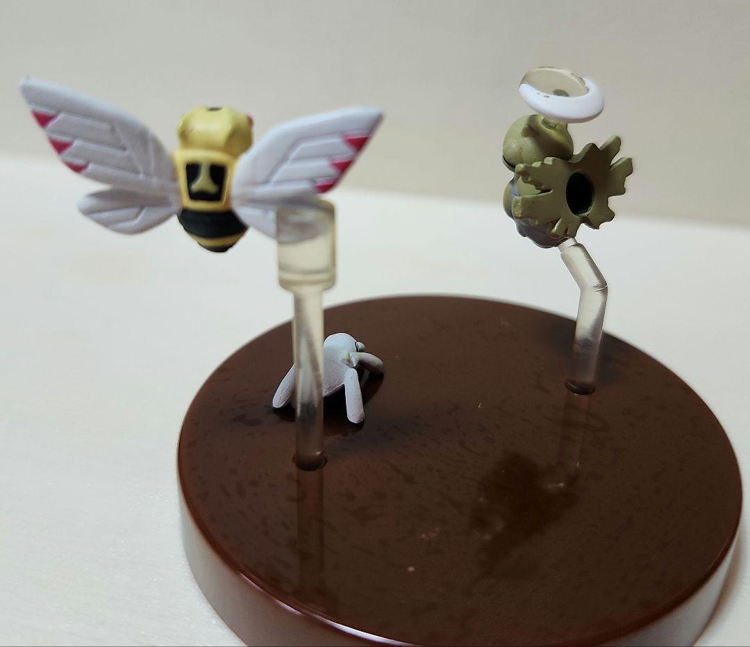 美品　立体ポケモン図鑑　ツチニン　テッカニン　ヌケニン