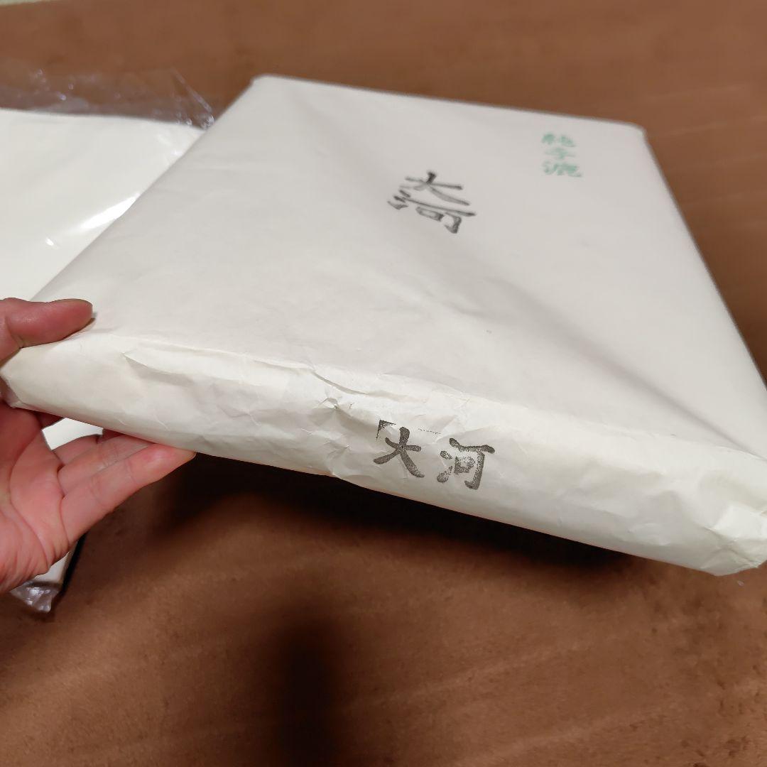 ☆新品☆　純手漉　高級画仙紙「大河」書遊半切　100枚 おまけの90枚もどうぞ♡