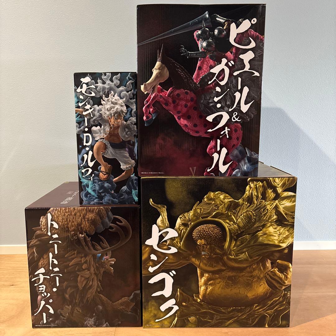 ワンピース　一番くじ　新品未開封　全34点　魂豪示像