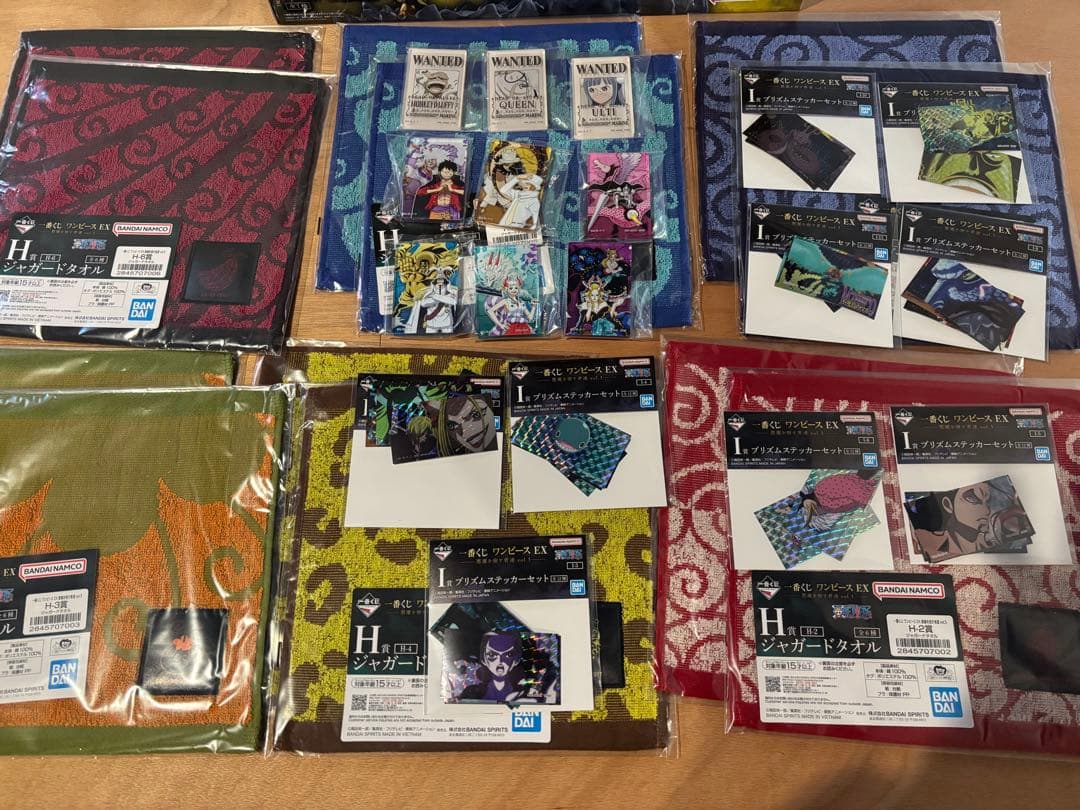 ワンピース　一番くじ　新品未開封　全34点　魂豪示像