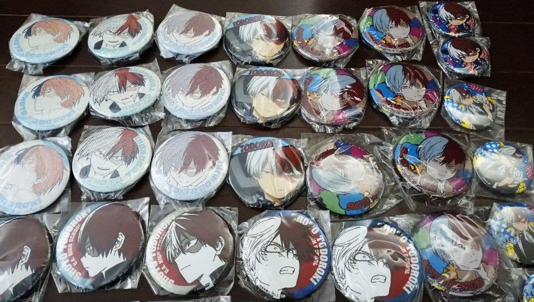 僕のヒーローアカデミア 缶バッジ 轟焦凍