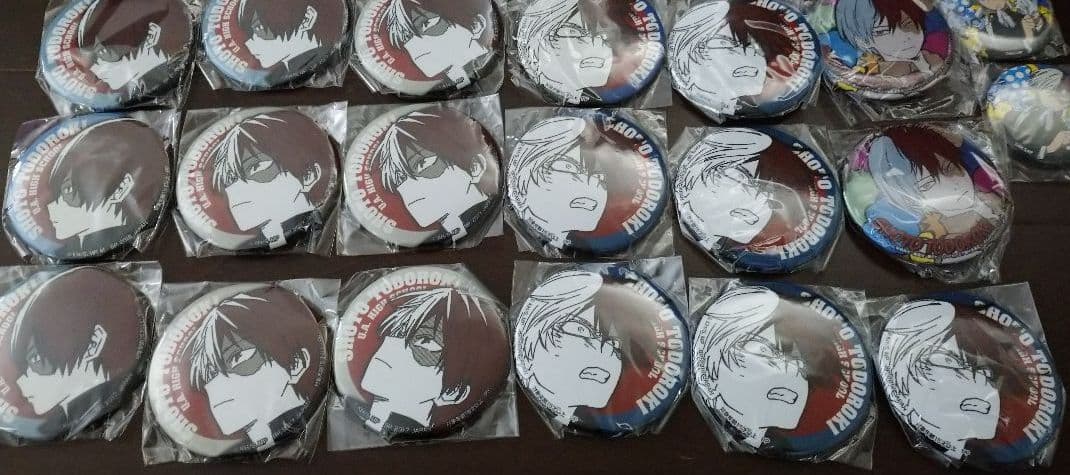 僕のヒーローアカデミア 缶バッジ 轟焦凍