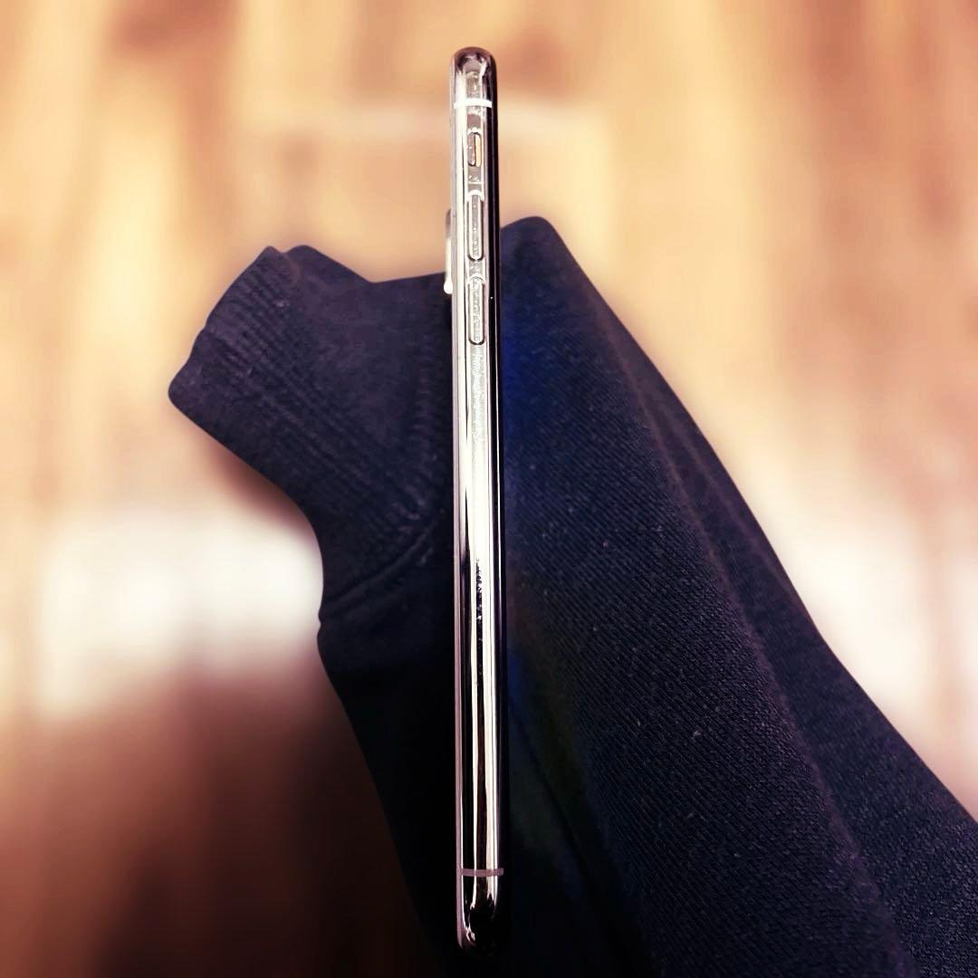 【超美品】Apple iPhoneX 256GB シルバー SIMフリー