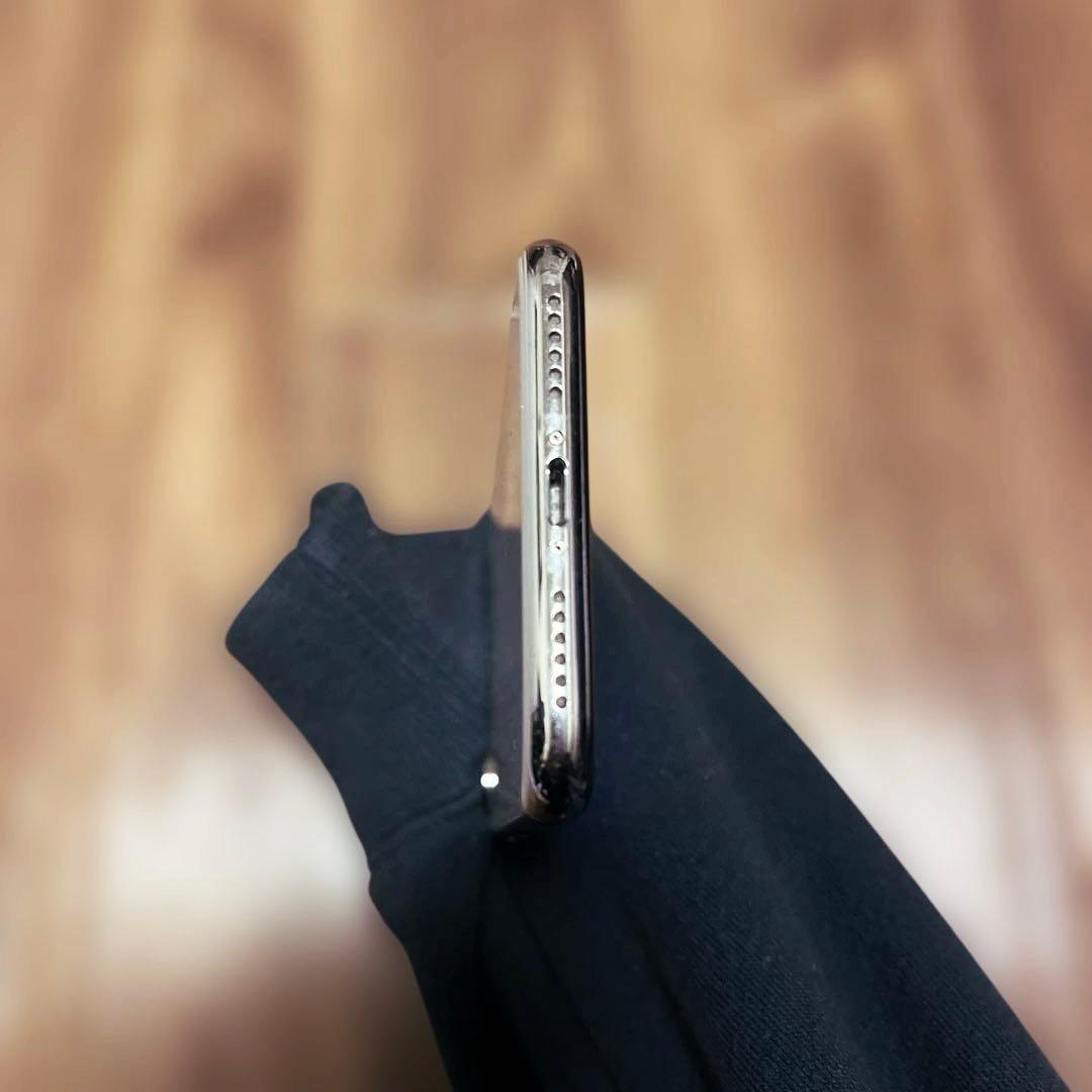 【超美品】Apple iPhoneX 256GB シルバー SIMフリー