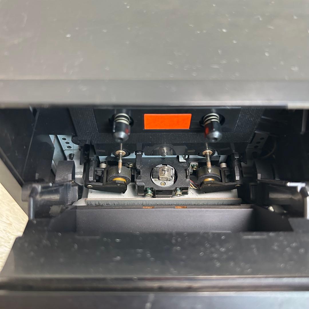 【【希少】赤井電機　AKAI　 A＆D　ダブルカセットデッキ　DT-W4000