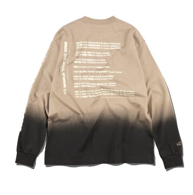 XG WORLD TOUR THE CORE ロングスリーブTシャツ Ｌサイズ