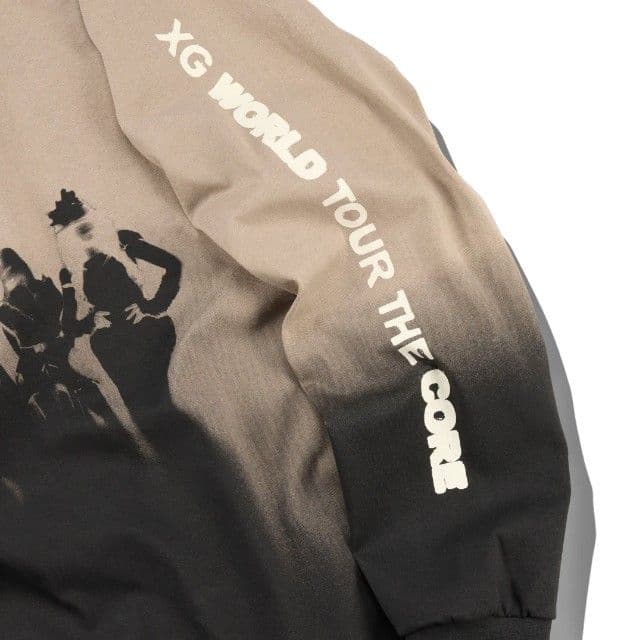 XG WORLD TOUR THE CORE ロングスリーブTシャツ Ｌサイズ