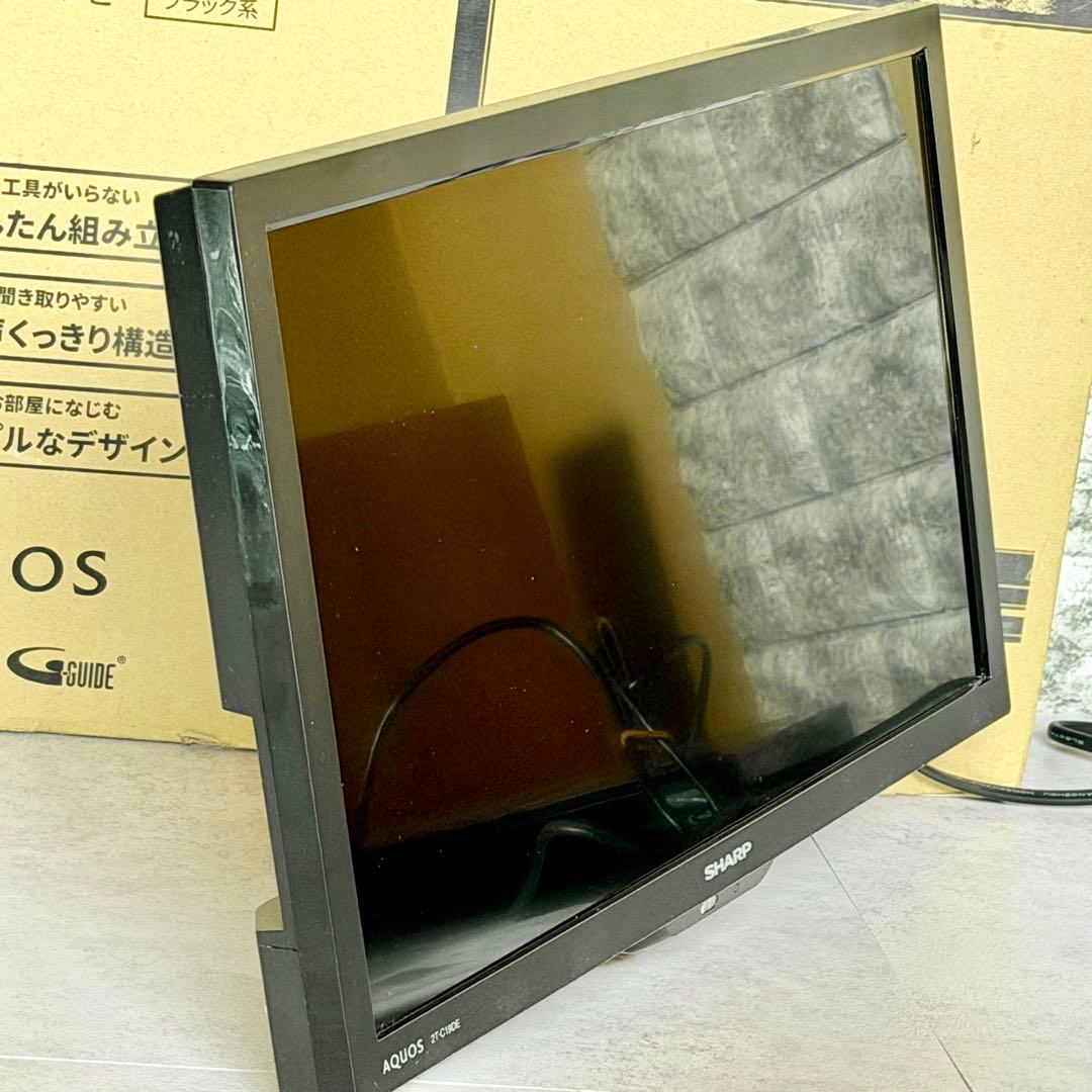 シャープ「2T-C19DE」AQUOS 19V型ハイビジョン液晶テレビ ②