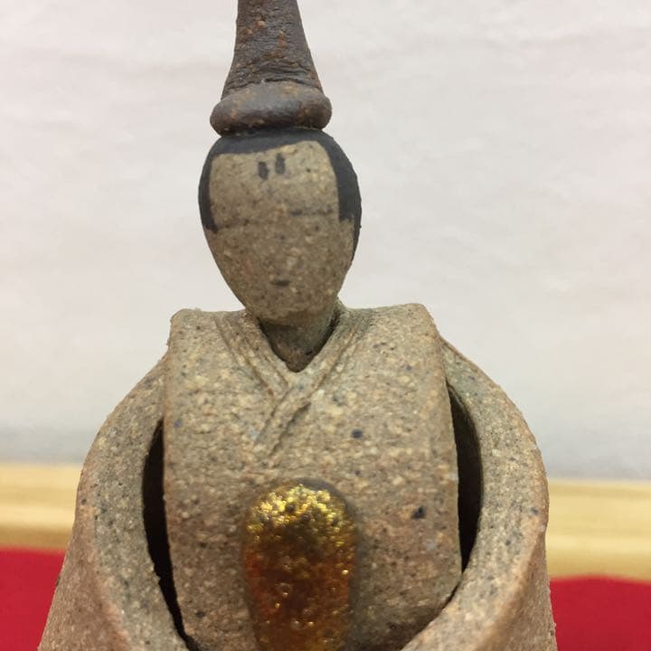 雛人形　桃の節句　信楽焼 立ち雛