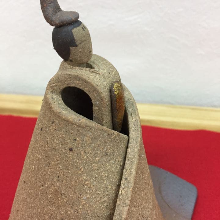 雛人形　桃の節句　信楽焼 立ち雛