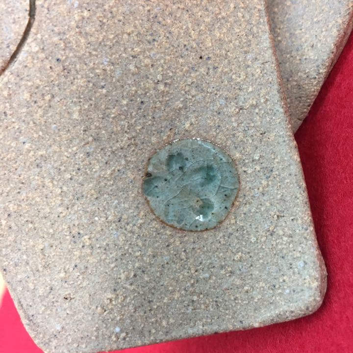 雛人形　桃の節句　信楽焼 立ち雛