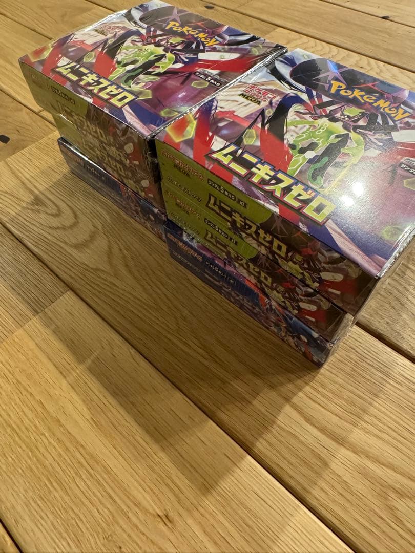 ポケモンカード ニンジャスピナー2BOX ムニキスゼロ 4BOX 計6BOX