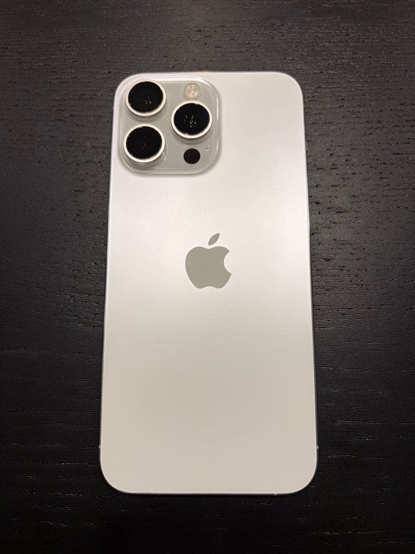 iPhone 15 PRO MAX ホワイト 256 GB SIMフリー