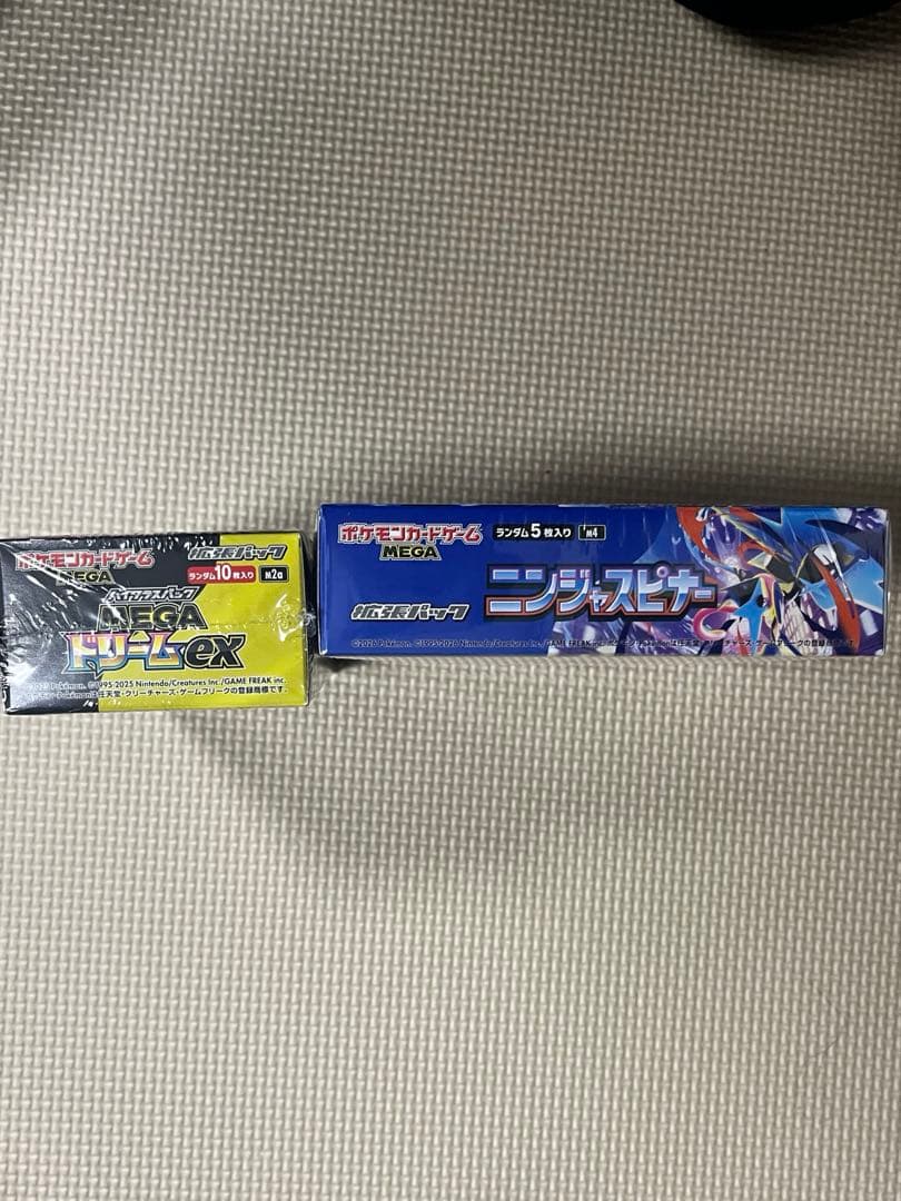 【シュリンク付】 MEGAドリームexパック& ニンジャスピナー 2box分