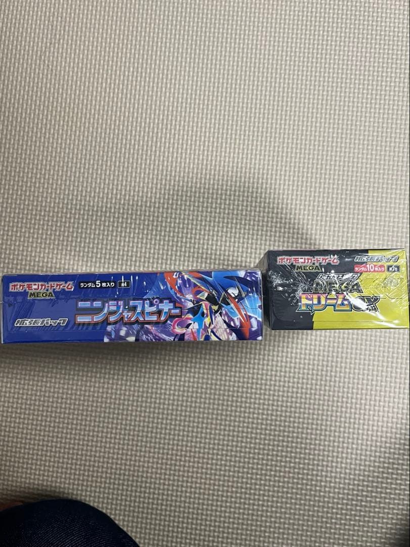 【シュリンク付】 MEGAドリームexパック& ニンジャスピナー 2box分