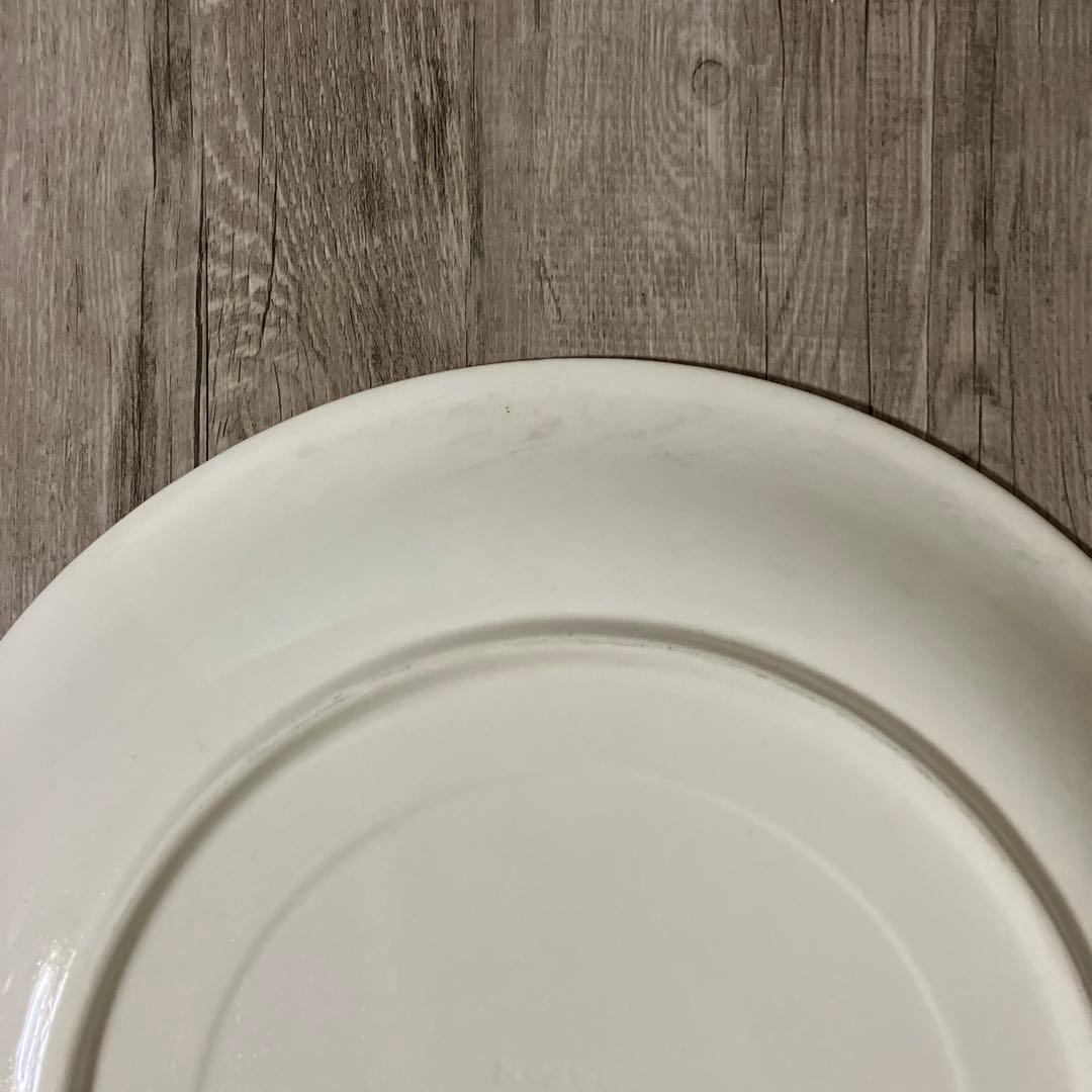 E-1 【極美品】大皿 金彩 小花柄 シェルレリーフ プレートパーティー盛皿上品