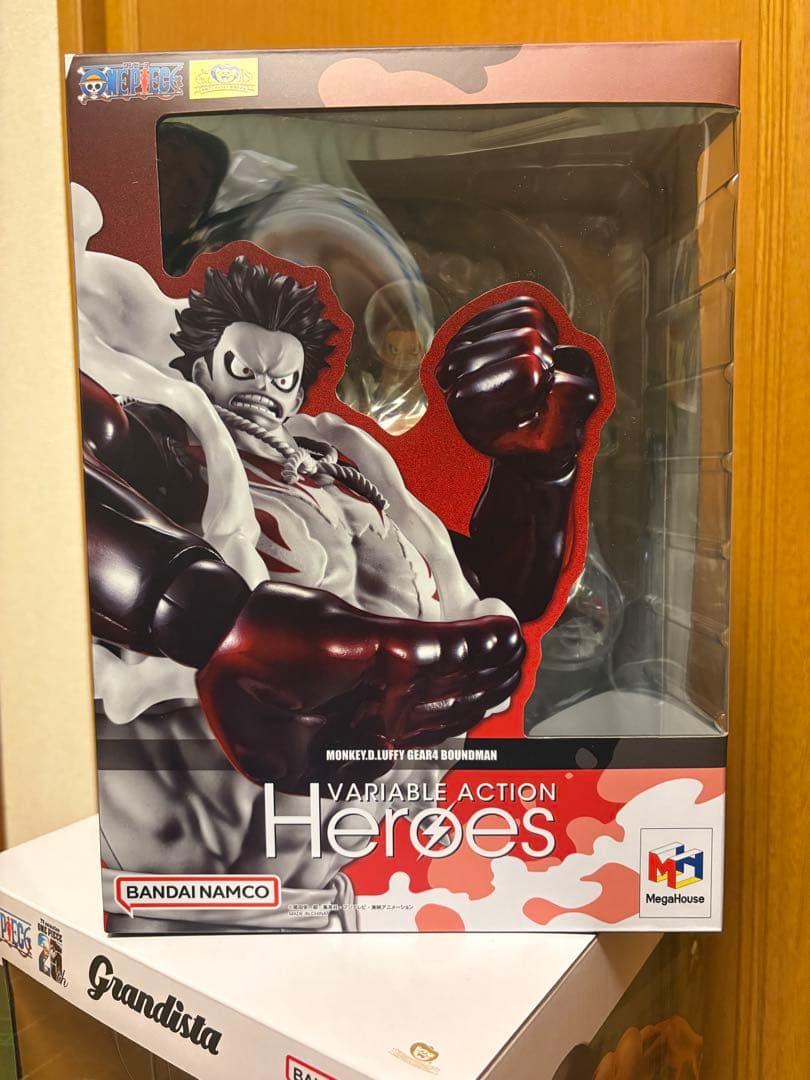 【未開封】ヴァリアブルアクション Heroes ルフィ ギア4 バウンドマン　他
