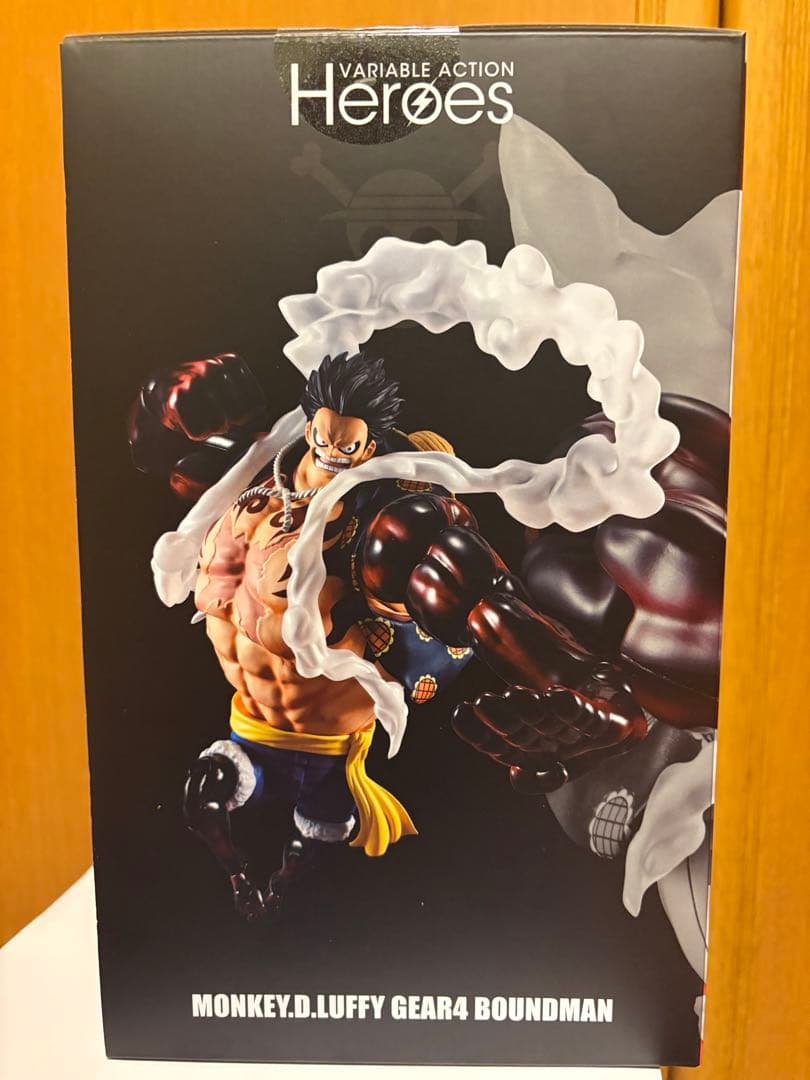 【未開封】ヴァリアブルアクション Heroes ルフィ ギア4 バウンドマン　他