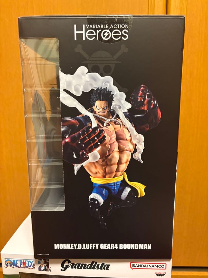 【未開封】ヴァリアブルアクション Heroes ルフィ ギア4 バウンドマン　他