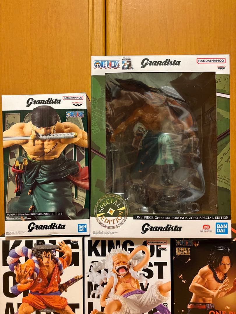 【未開封】ヴァリアブルアクション Heroes ルフィ ギア4 バウンドマン　他