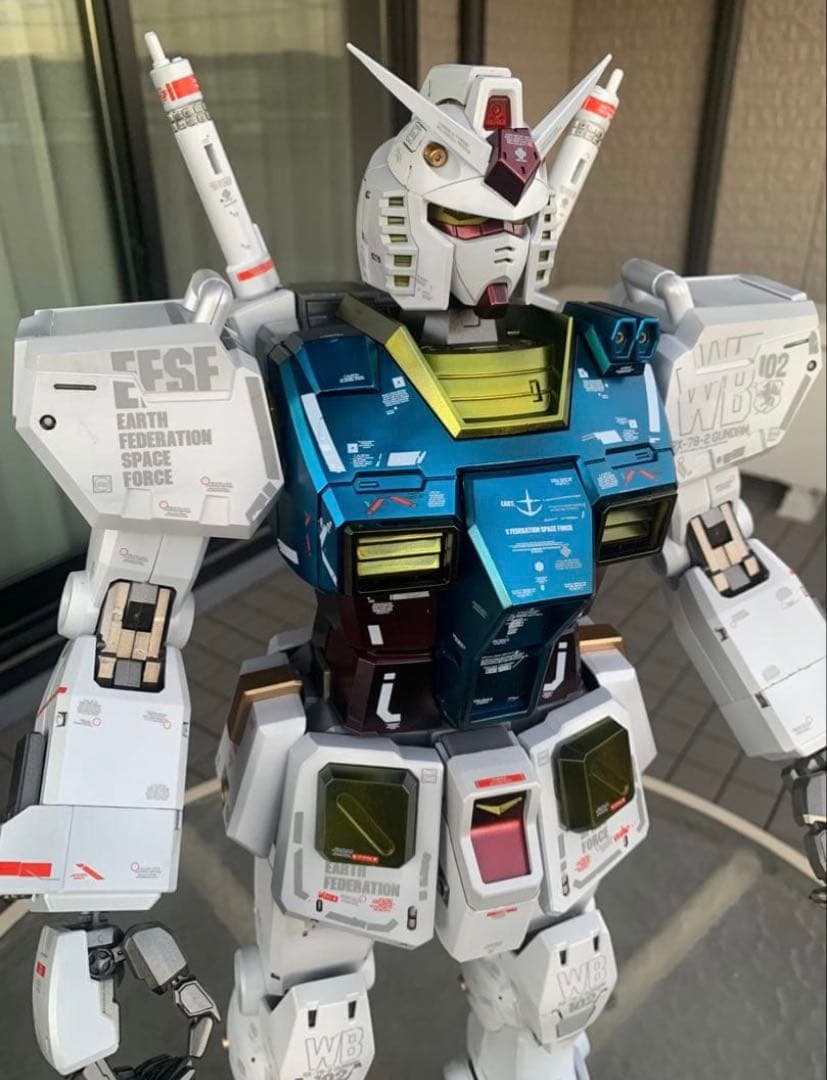 海外製「ガンダム RX78-2」1/35ビックスケールキットの出品。新品です。