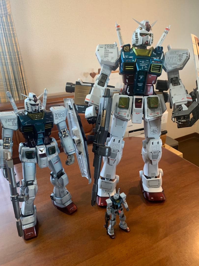 海外製「ガンダム RX78-2」1/35ビックスケールキットの出品。新品です。