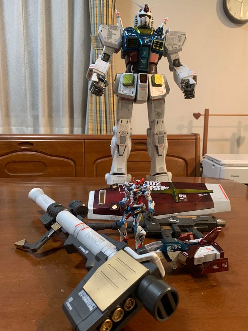 海外製「ガンダム RX78-2」1/35ビックスケールキットの出品。新品です。