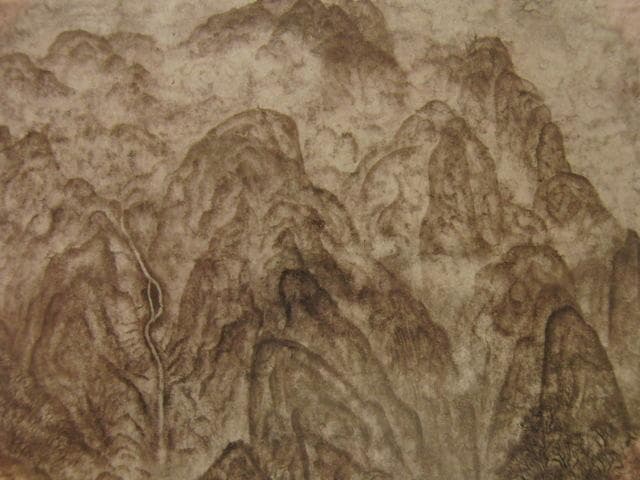 小泉淳作、【早春の積丹半島】、希少な大判額装用画集より、美品