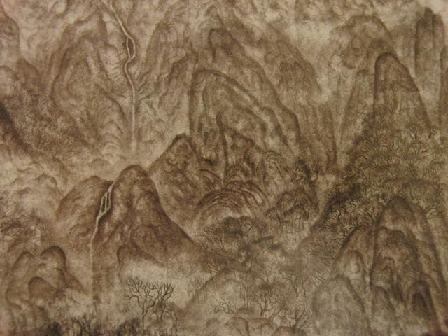 小泉淳作、【早春の積丹半島】、希少な大判額装用画集より、美品