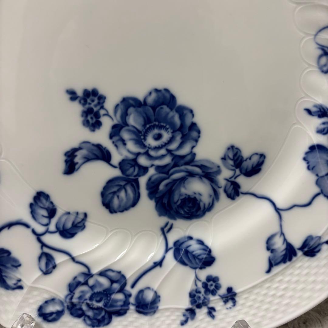 リチャードジノリ　ブルーローズ　26.5cm　ディナープレート　２枚セット