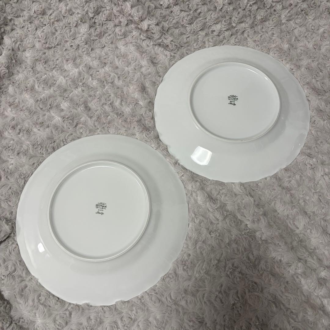 リチャードジノリ　ブルーローズ　26.5cm　ディナープレート　２枚セット