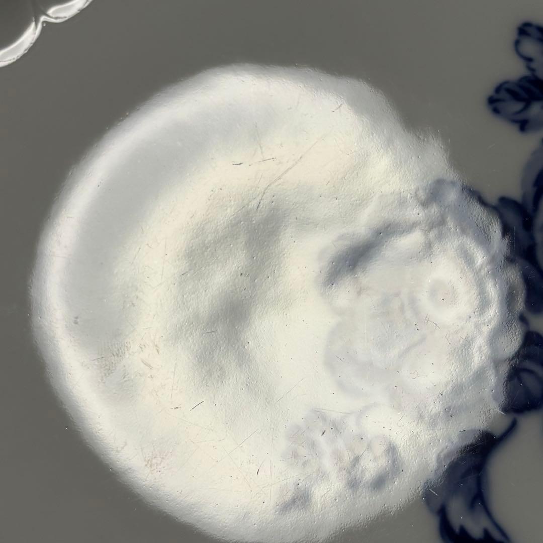 リチャードジノリ　ブルーローズ　26.5cm　ディナープレート　２枚セット