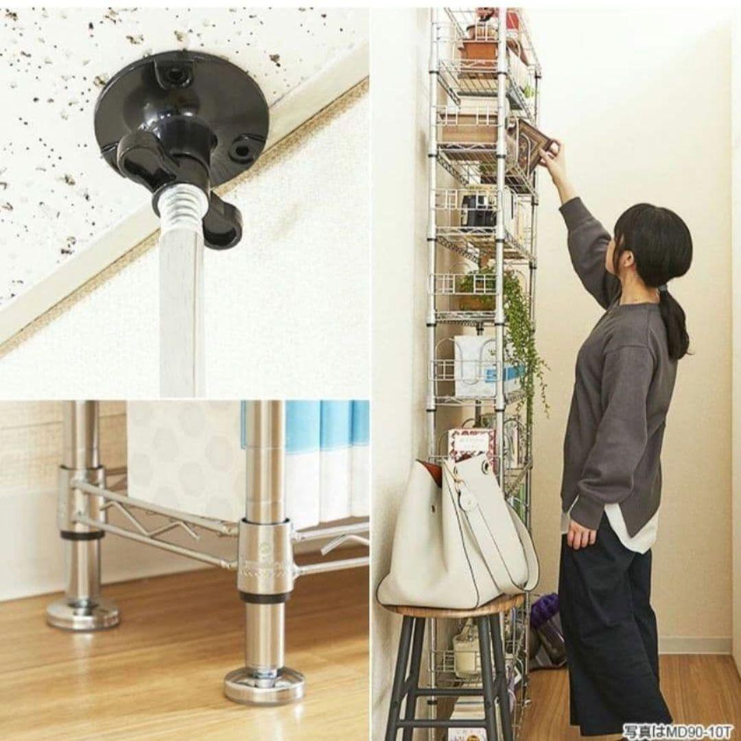 ルミナス テンションラック 10段 60W LUMINOUS 新品 ドウシシャ