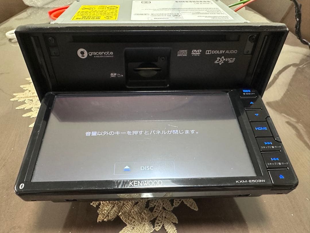 スズキ純正ナビ　KXM-E503w KENWOOD 地デジ　Bluetooth