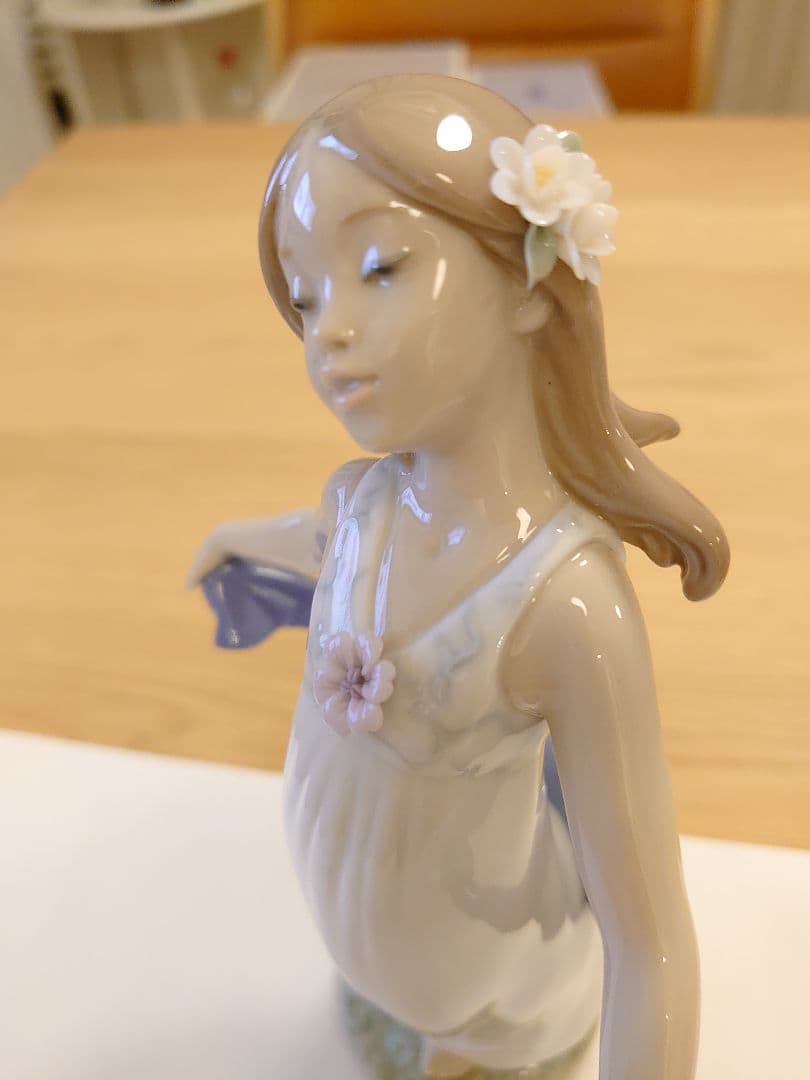 【絶版 極美品 無欠損】リヤドロ  会員限定 8363「そよ風のダンス」