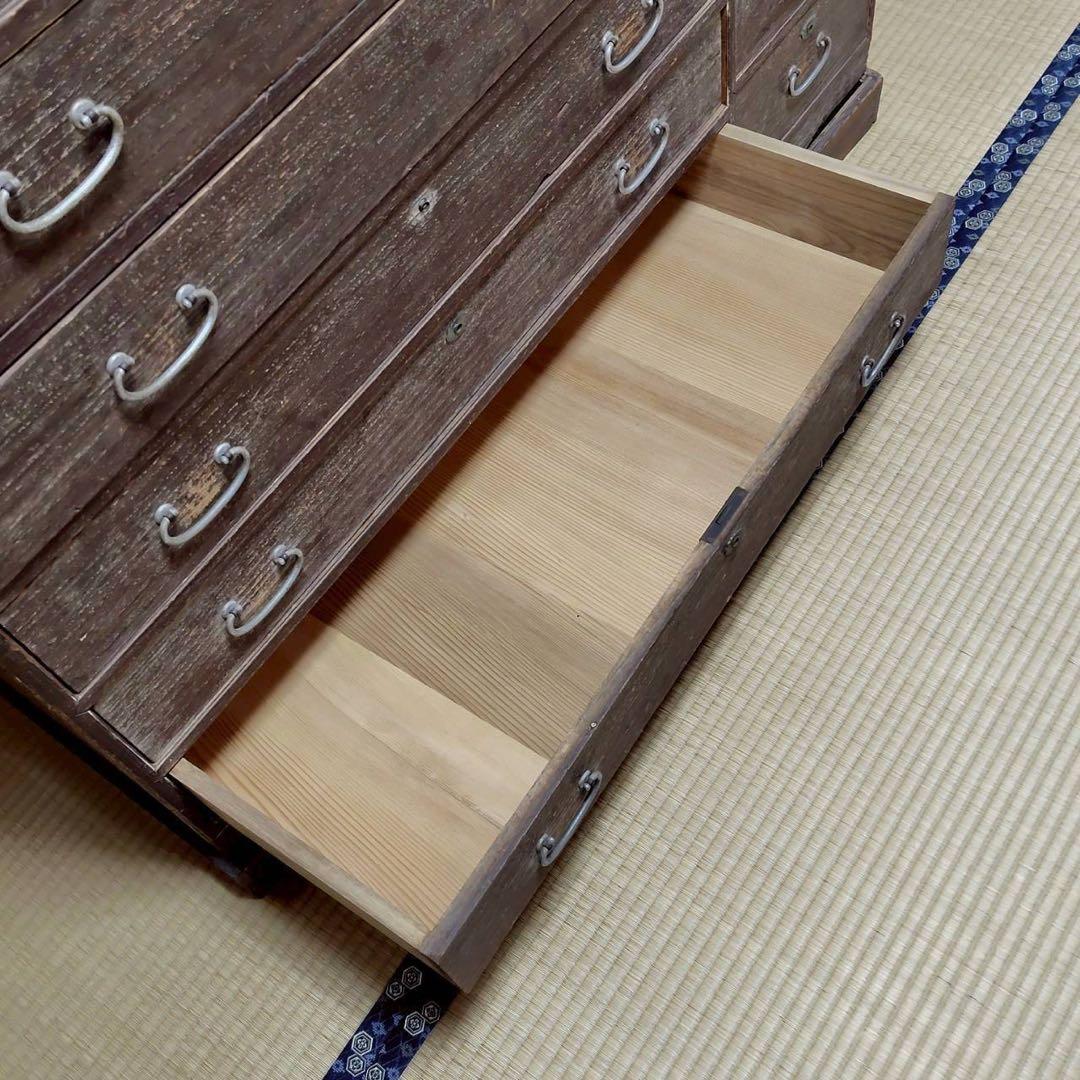 レア アンティーク 高級桐箪笥 昭和 タンス チェスト きり 家具 お洒落 和風