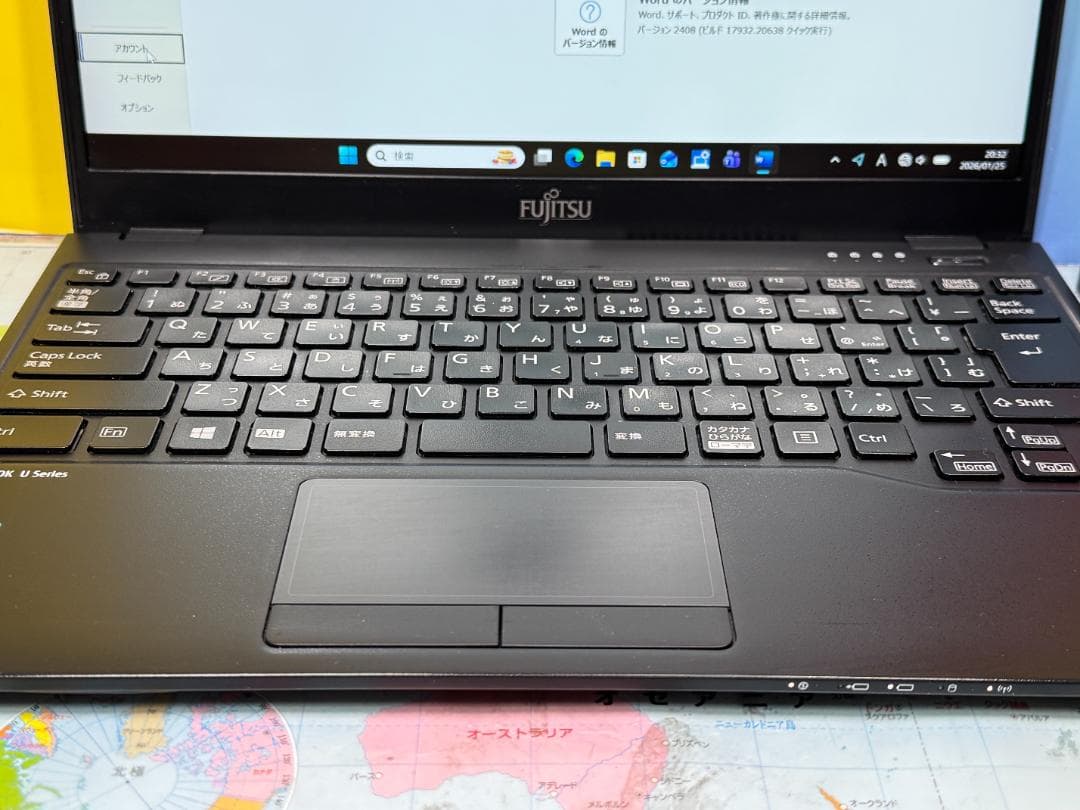 美品 i7・16GB 富士通 U939/B 13.3型FHD ノートPC 超軽量