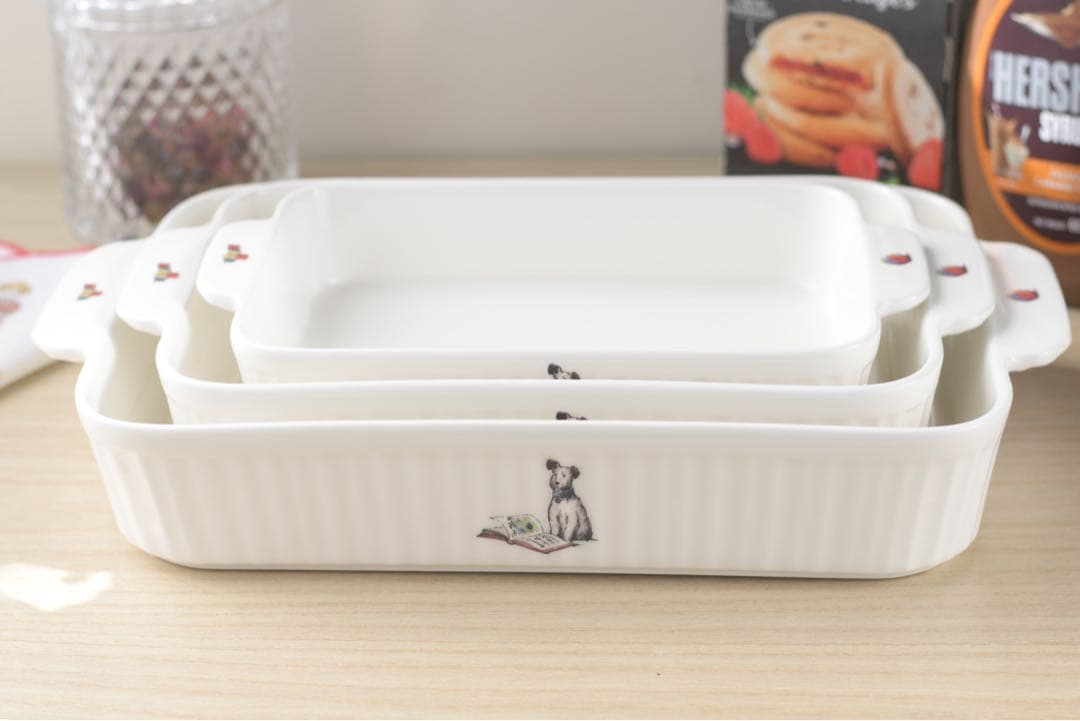 マニープチメゾン　グランキュイジーヌ　グラタン皿　レクタングルL 日本　新品