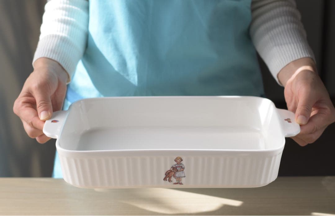 マニープチメゾン　グランキュイジーヌ　グラタン皿　レクタングルL 日本　新品